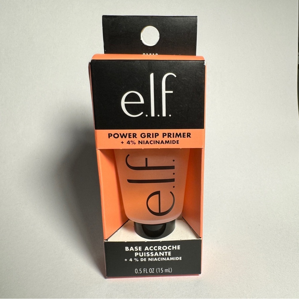 ELF Power Grip Makeup Primer 4% DE Niacinamide Clear Gel All Skin Tones .5oz NIB